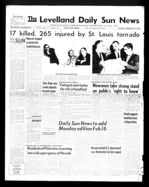 Primary view of object titled 'The Levelland Daily Sun News (Levelland, Tex.), Vol. 17, No. 105, Ed. 1 Tuesday, February 10, 1959'.