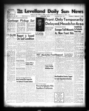 The Levelland Daily Sun News (Levelland, Tex.), Vol. 14, No. 322, Ed. 1 Thursday, February 9, 1956