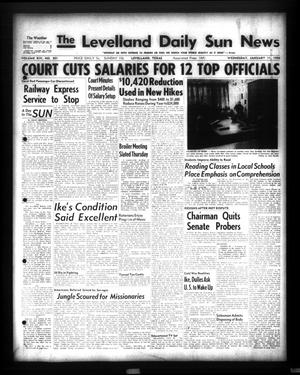 The Levelland Daily Sun News (Levelland, Tex.), Vol. 14, No. 301, Ed. 1 Wednesday, January 11, 1956