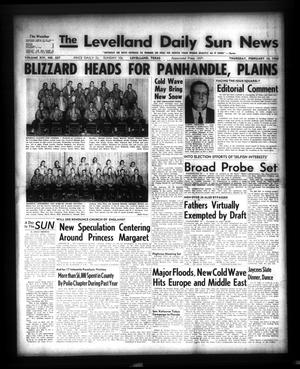 The Levelland Daily Sun News (Levelland, Tex.), Vol. 14, No. 327, Ed. 1 Thursday, February 16, 1956