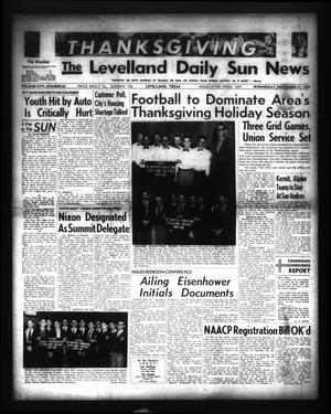 The Levelland Daily Sun News (Levelland, Tex.), Vol. 17, No. 62, Ed. 1 Wednesday, November 27, 1957
