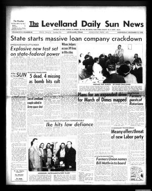 The Levelland Daily Sun News (Levelland, Tex.), Vol. 17, No. 60, Ed. 1 Wednesday, December 10, 1958