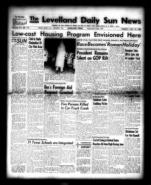 The Levelland Daily Sun News (Levelland, Tex.), Vol. 15, No. 179, Ed. 1 Tuesday, July 24, 1956