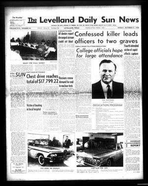 Primary view of object titled 'The Levelland Daily Sun News (Levelland, Tex.), Vol. 17, No. 44, Ed. 1 Friday, October 31, 1958'.