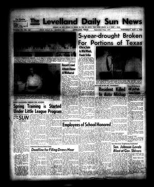 Primary view of object titled 'The Levelland Daily Sun News (Levelland, Tex.), Vol. 15, No. 122, Ed. 1 Wednesday, May 2, 1956'.