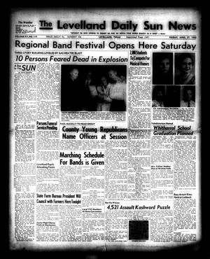 The Levelland Daily Sun News (Levelland, Tex.), Vol. 15, No. 119, Ed. 1 Friday, April 27, 1956