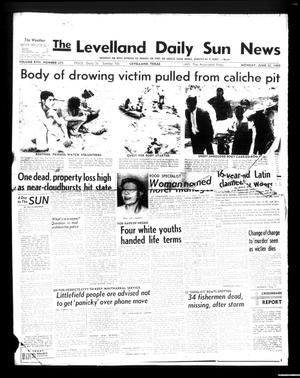 The Levelland Daily Sun News (Levelland, Tex.), Vol. 17, No. 215, Ed. 1 Monday, June 22, 1959
