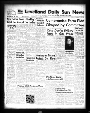 The Levelland Daily Sun News (Levelland, Tex.), Vol. 14, No. 323, Ed. 1 Friday, February 10, 1956