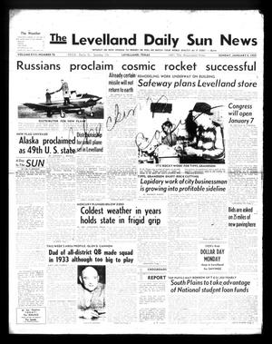 The Levelland Daily Sun News (Levelland, Tex.), Vol. 17, No. 78, Ed. 1 Sunday, January 4, 1959