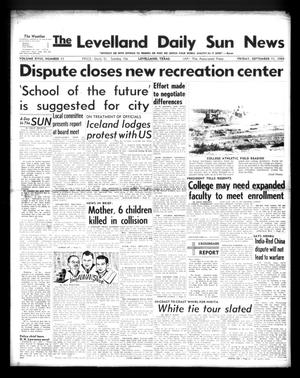 The Levelland Daily Sun News (Levelland, Tex.), Vol. 18, No. 11, Ed. 1 Friday, September 11, 1959