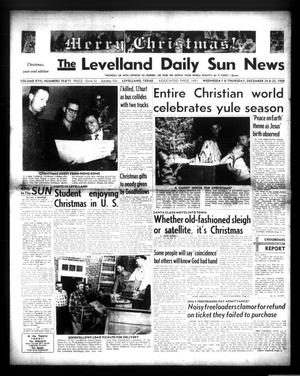 The Levelland Daily Sun News (Levelland, Tex.), Vol. 17, No. 70, Ed. 1 Wednesday, December 24, 1958