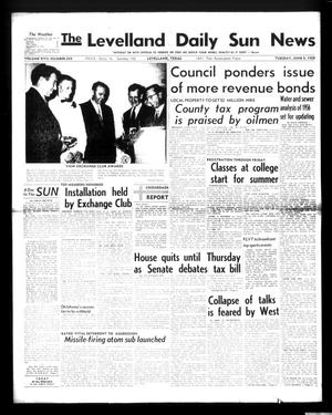 The Levelland Daily Sun News (Levelland, Tex.), Vol. 17, No. 204, Ed. 1 Tuesday, June 9, 1959