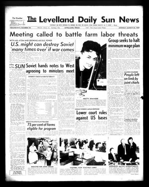 The Levelland Daily Sun News (Levelland, Tex.), Vol. 17, No. 145, Ed. 1 Monday, March 30, 1959