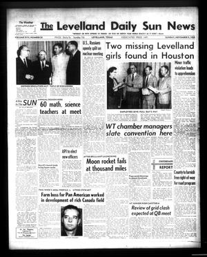 The Levelland Daily Sun News (Levelland, Tex.), Vol. 17, No. 50, Ed. 1 Sunday, November 9, 1958