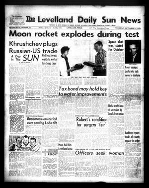 The Levelland Daily Sun News (Levelland, Tex.), Vol. 18, No. 22, Ed. 1 Thursday, September 24, 1959