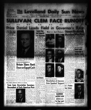 The Levelland Daily Sun News (Levelland, Tex.), Vol. 15, No. 183, Ed. 1 Sunday, July 29, 1956