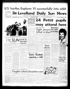 The Levelland Daily Sun News (Levelland, Tex.), Vol. 17, No. 256, Ed. 1 Friday, August 7, 1959