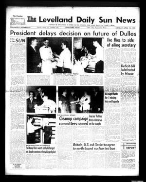 The Levelland Daily Sun News (Levelland, Tex.), Vol. 17, No. 157, Ed. 1 Monday, April 13, 1959