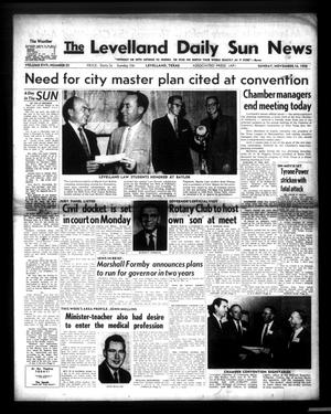 The Levelland Daily Sun News (Levelland, Tex.), Vol. 17, No. 55, Ed. 1 Sunday, November 16, 1958
