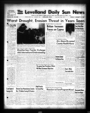 The Levelland Daily Sun News (Levelland, Tex.), Vol. 14, No. 300, Ed. 1 Tuesday, January 10, 1956