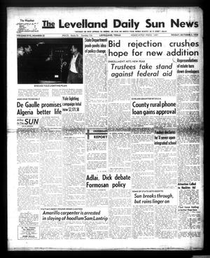 The Levelland Daily Sun News (Levelland, Tex.), Vol. 17, No. 25, Ed. 1 Friday, October 3, 1958