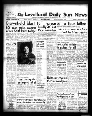 The Levelland Daily Sun News (Levelland, Tex.), Vol. 17, No. 69, Ed. 1 Tuesday, December 23, 1958