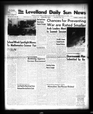 Primary view of object titled 'The Levelland Daily Sun News (Levelland, Tex.), Vol. 14, No. 340, Ed. 1 Tuesday, March 6, 1956'.