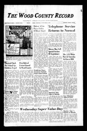 The Wood County Record (Mineola, Tex.), Vol. 23, No. 22, Ed. 1 Tuesday, September 1, 1953