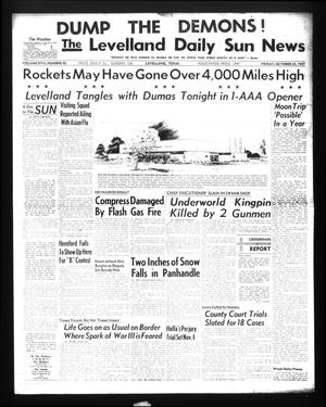 The Levelland Daily Sun News (Levelland, Tex.), Vol. 17, No. 40, Ed. 1 Friday, October 25, 1957