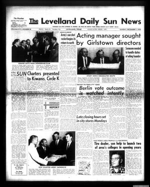 The Levelland Daily Sun News (Levelland, Tex.), Vol. 17, No. 58, Ed. 1 Sunday, December 7, 1958