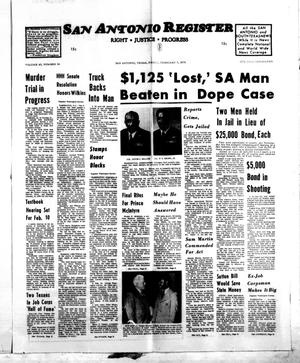 San Antonio Register (San Antonio, Tex.), Vol. 43, No. 34, Ed. 1 Friday, February 7, 1975