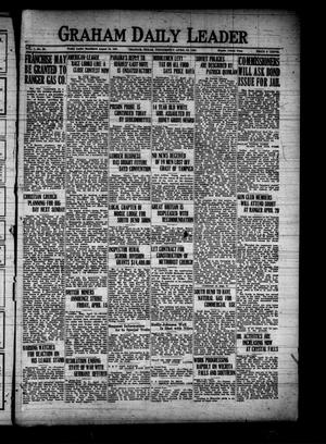 Graham Daily Leader (Graham, Tex.), Vol. 1, No. 30, Ed. 1 Wednesday, April 13, 1921