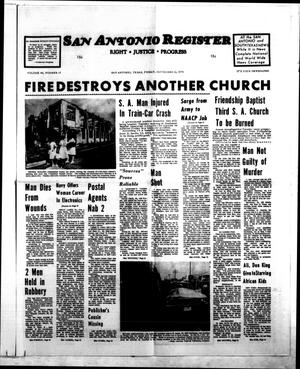 Primary view of object titled 'San Antonio Register (San Antonio, Tex.), Vol. 44, No. 13, Ed. 1 Friday, September 12, 1975'.