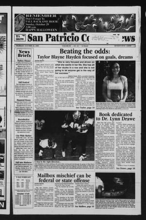 Primary view of object titled 'San Patricio County News (Sinton, Tex.), Vol. 99, No. 43, Ed. 1 Thursday, October 26, 2006'.