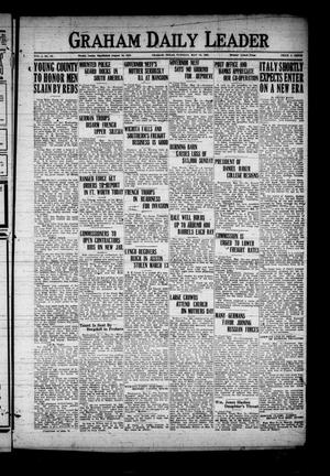 Primary view of object titled 'Graham Daily Leader (Graham, Tex.), Vol. 1, No. 53, Ed. 1 Tuesday, May 10, 1921'.