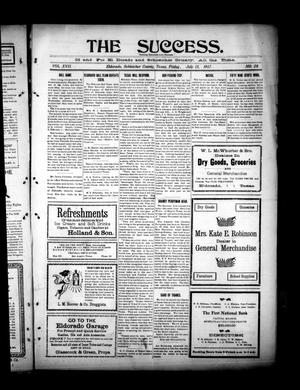 The Success. (Eldorado, Tex.), Vol. 17, No. 28, Ed. 1 Friday, July 13, 1917