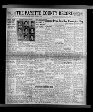 The Fayette County Record (La Grange, Tex.), Vol. 33, No. 36, Ed. 1 Friday, March 4, 1955