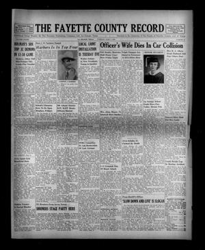 The Fayette County Record (La Grange, Tex.), Vol. 33, No. 63, Ed. 1 Tuesday, June 7, 1955