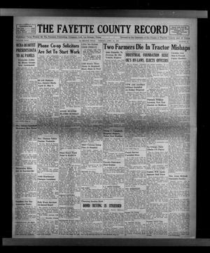 The Fayette County Record (La Grange, Tex.), Vol. 35, No. 48, Ed. 1 Tuesday, April 16, 1957