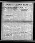 Newspaper: The Fayette County Record (La Grange, Tex.), Vol. 33, No. 85, Ed. 1 T…
