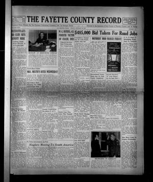 Primary view of object titled 'The Fayette County Record (La Grange, Tex.), Vol. 35, No. 25, Ed. 1 Friday, January 25, 1957'.