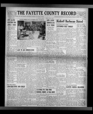 The Fayette County Record (La Grange, Tex.), Vol. 33, No. 30, Ed. 1 Friday, February 11, 1955