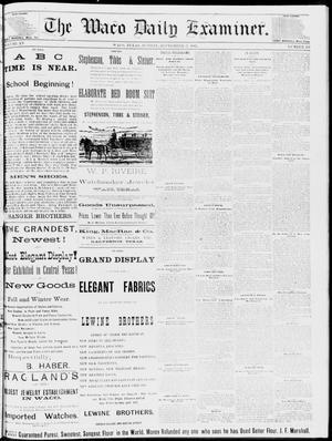 The Waco Daily Examiner. (Waco, Tex.), Vol. 15, No. 235, Ed. 1, Sunday, September 17, 1882