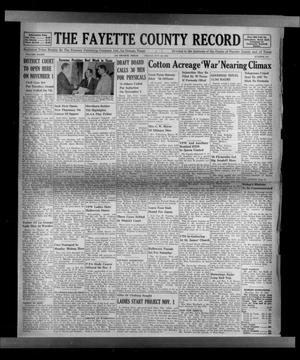 The Fayette County Record (La Grange, Tex.), Vol. 33, No. 104, Ed. 1 Friday, October 28, 1955