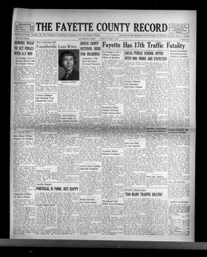 The Fayette County Record (La Grange, Tex.), Vol. 33, No. 89, Ed. 1 Tuesday, September 6, 1955