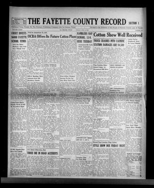The Fayette County Record (La Grange, Tex.), Vol. 33, No. 80, Ed. 1 Friday, August 5, 1955