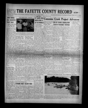 The Fayette County Record (La Grange, Tex.), Vol. 33, No. 76, Ed. 1 Friday, July 22, 1955