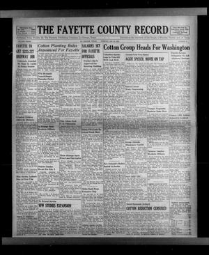 The Fayette County Record (La Grange, Tex.), Vol. 33, No. 25, Ed. 1 Tuesday, January 25, 1955