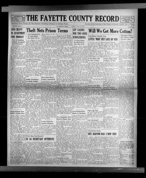 The Fayette County Record (La Grange, Tex.), Vol. 33, No. 24, Ed. 1 Friday, January 21, 1955