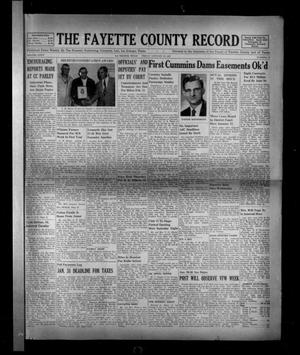 Primary view of object titled 'The Fayette County Record (La Grange, Tex.), Vol. 35, No. 23, Ed. 1 Friday, January 18, 1957'.